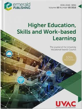 Sampul jurnal Higher Education, Skills and Work-Based Learning